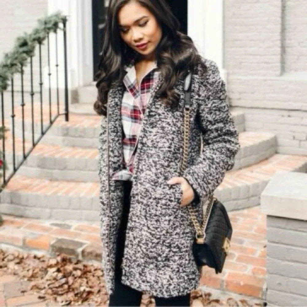 NWT J. Crew Italian Wool Lodge Coat - Picture 1 of 14